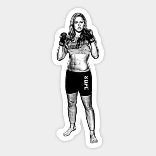 Ronda Rousey Sticker